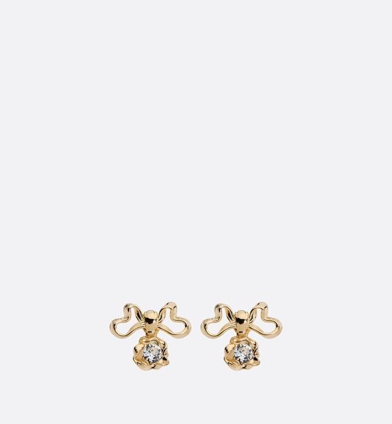 Dior Twisted Bow Earrings