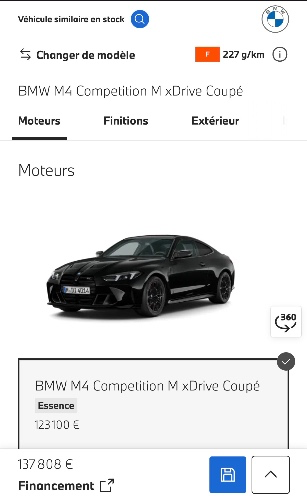 BMW M4 Competition M xDrive Coupé