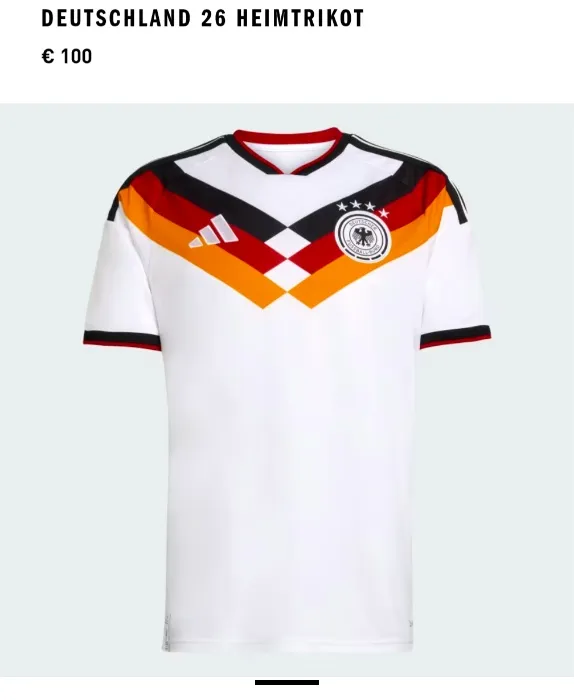 Adidas Trikot Deutschland 26