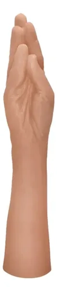 Mão Antebraço Realista Fisting Hand Finger 37 X 7,2cm Bege