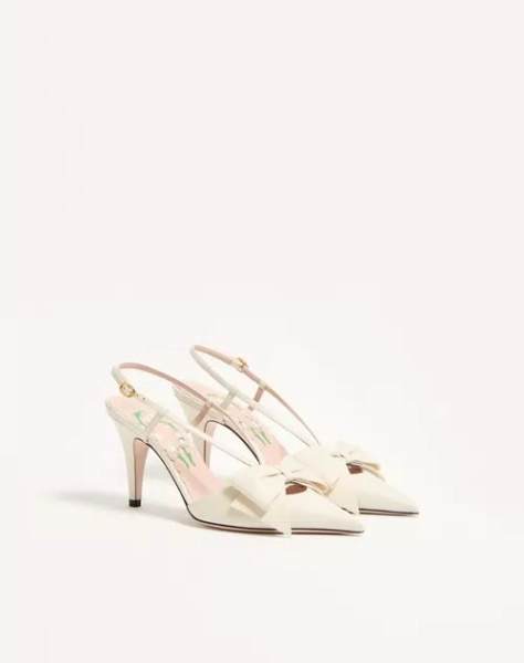 Bowow Slingback Pumps In Kidskin 85Mm