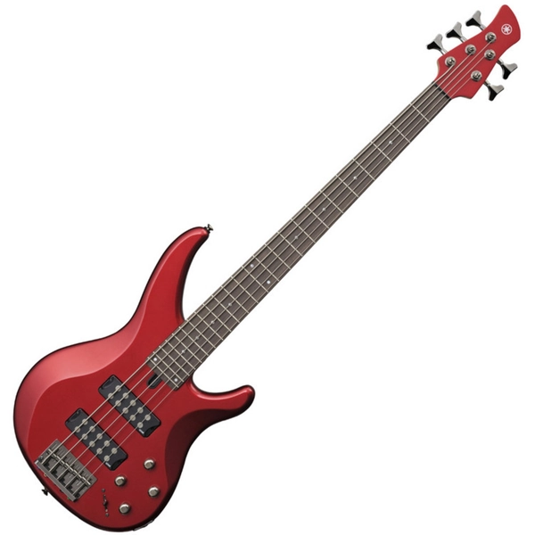 Yamaha TRBX305 5-String Bass Guitar, Candy Apple Red at Gear4music
