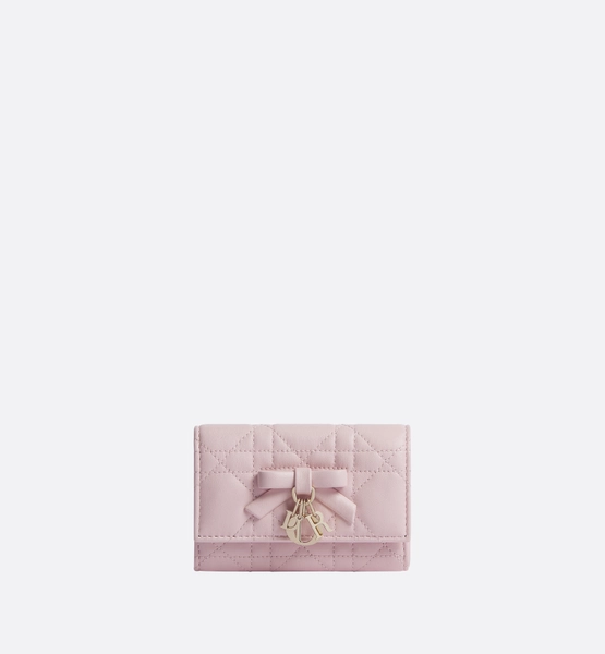 Lady Dior Glycine Wallet