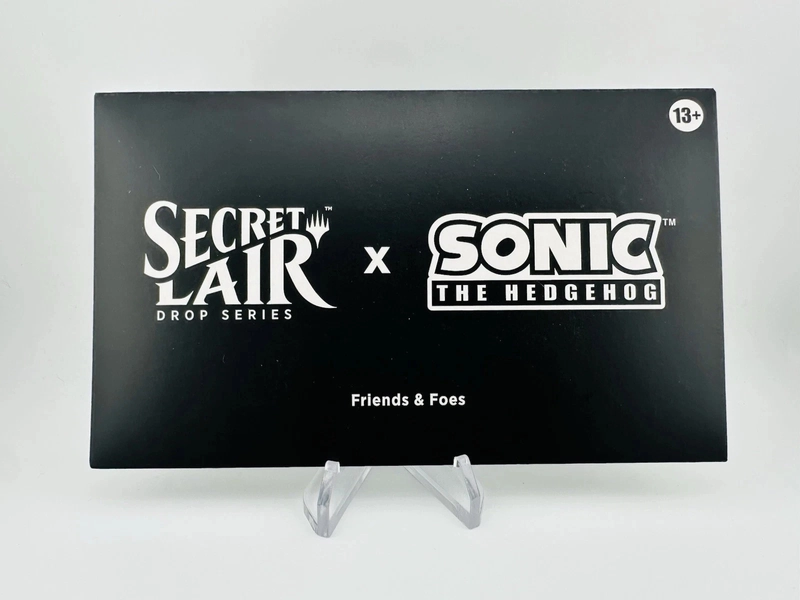 MTG Secret Lair x Sonic NON FOIL Friends And Foes New & Sealed