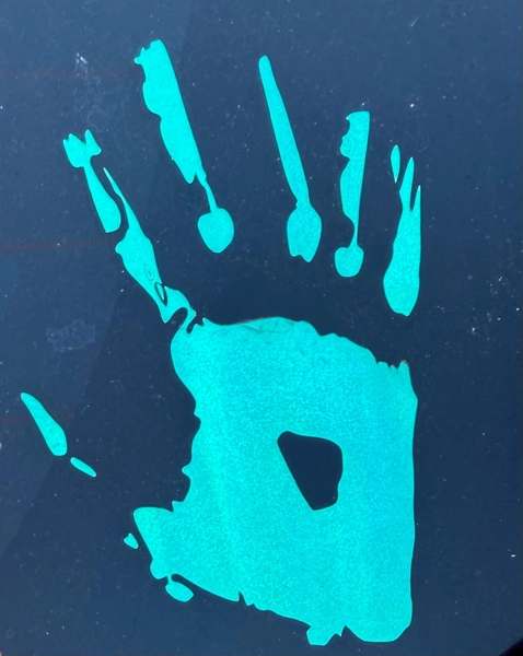 Phasmophobia Obake Handprint Vinyl Sticker