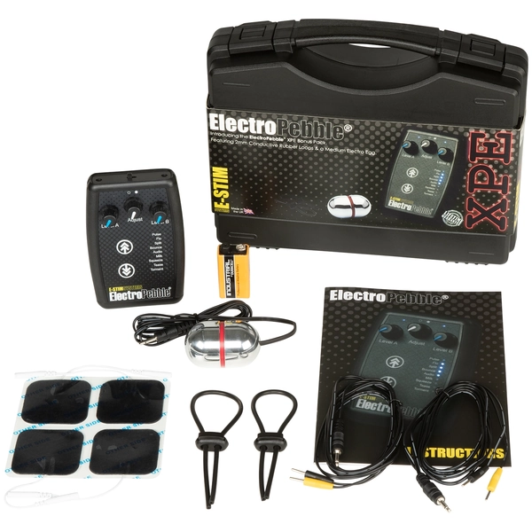 E-stim Systems ElectroPebble XPE Powerbox Set