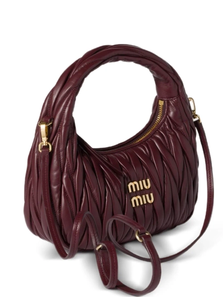 Miu Miu Wander matelassé shoulder bag | One Size