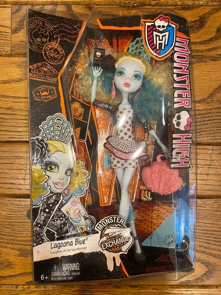 Mattel Monster High Lagoona Blue doll - New in box