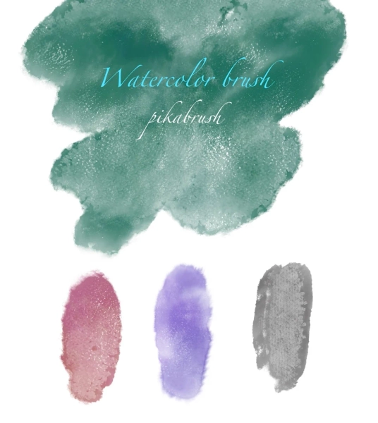 Watercolor brushes
