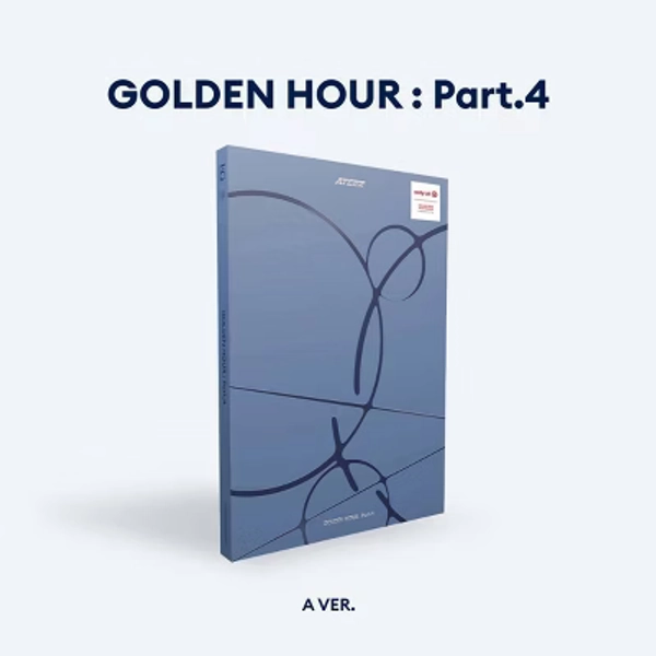ATEEZ - GOLDEN HOUR : Part.4 - A Ver. (Target Exclusive, CD)