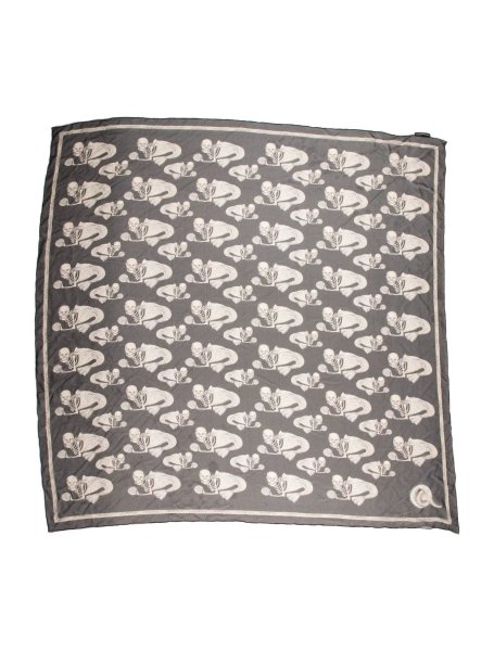 Silk Skull Scarf