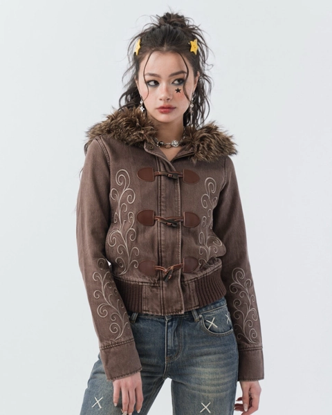 Noisette Bomber Jacket (Small)