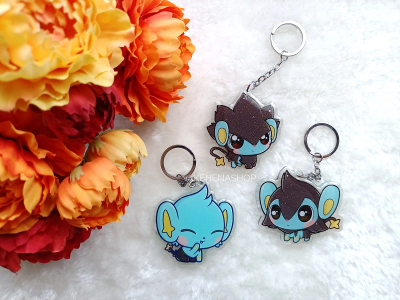 Keychain - Shinx - Luxio - Luxray