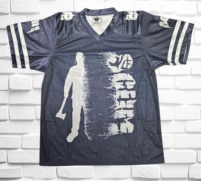 SCUM : BLACK  FADE  FOOTBALL JERSEY