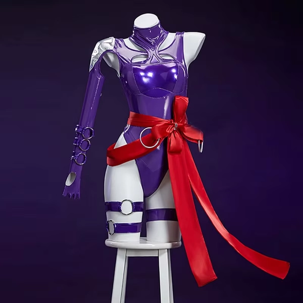Kostium Cosplay Psylocke Rivali Damski Seksowny Skórzany Kombinezon Przebranie Fantazyjne Stroje Halloween Karnawał Ubrania na Imprezę - AliExpress 