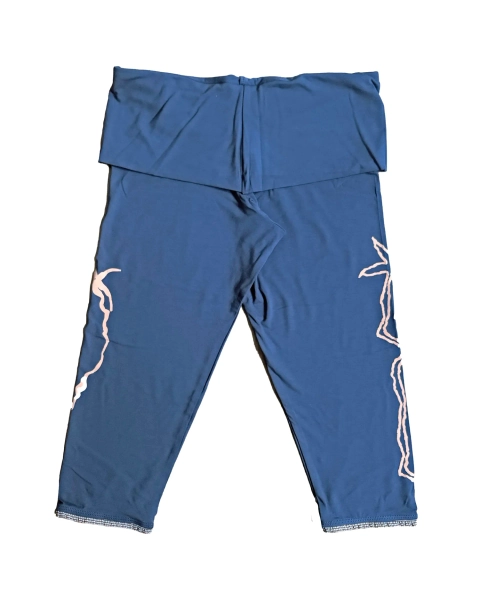 FLORA BLUE CAPRIS — CAMILA MALDONADO
