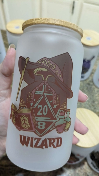 TTRPG Class Cups 16oz - Wizard