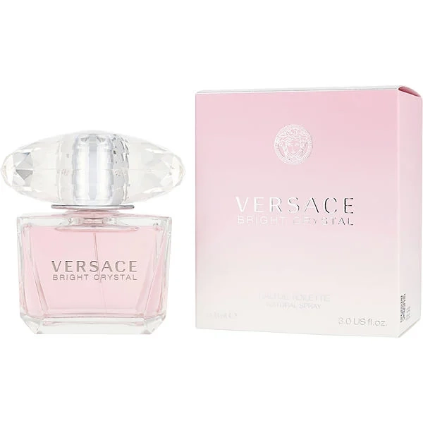 Versace Bright Crystal Eau De Toilette Spray 3 oz