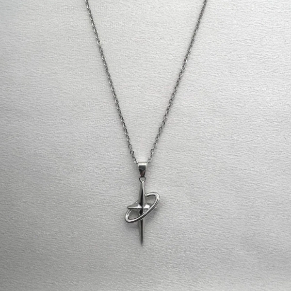Star Pendant Necklace for Men Women Streetwear Unisex Style - Etsy