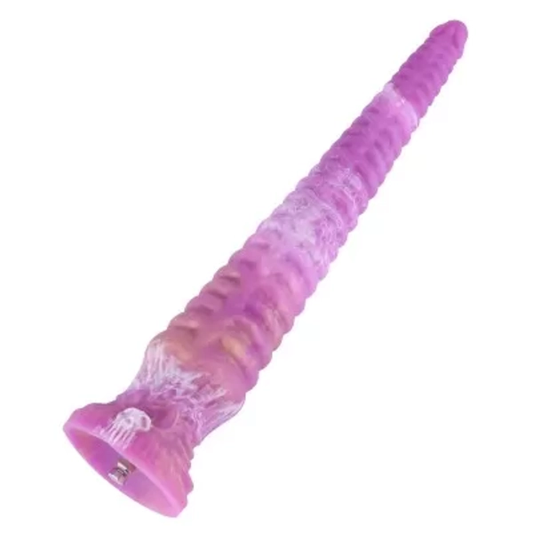 Hismith 11.6" Tentacle Silicone Dildo, 10.85" Insertable, Removable KlicLok System