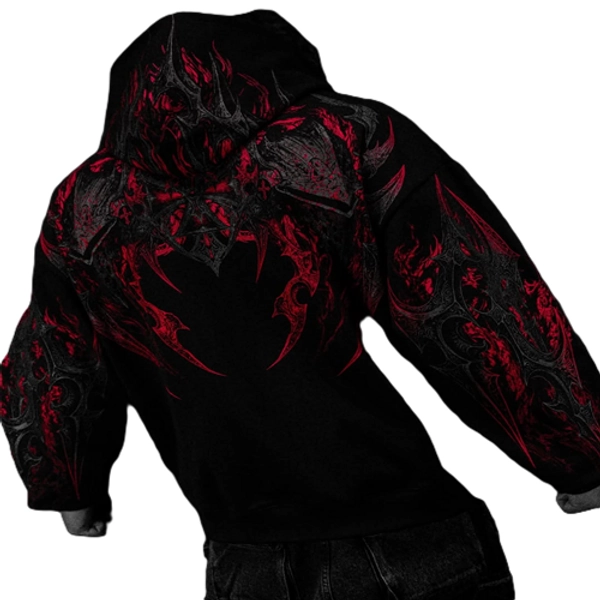 Berserker Oversized Zip-up Hoodie | Buy Now BreatheDivinity