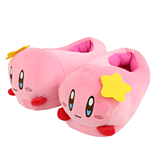 Plush Kirby Slippers Cute Kirby Accessories Housewarming Gifts