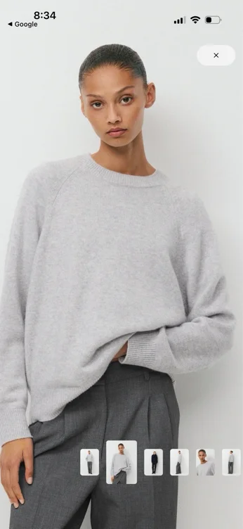 Essential Wool Cashmere Isabelle Sweater