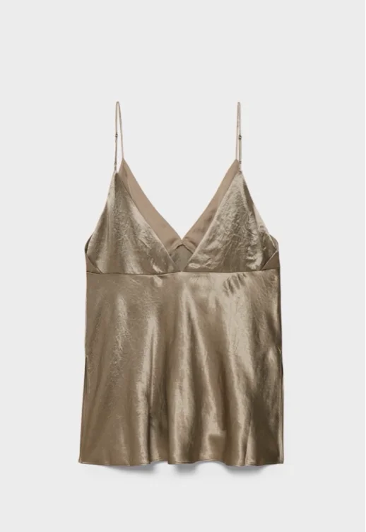 Familiar Satin Camisole