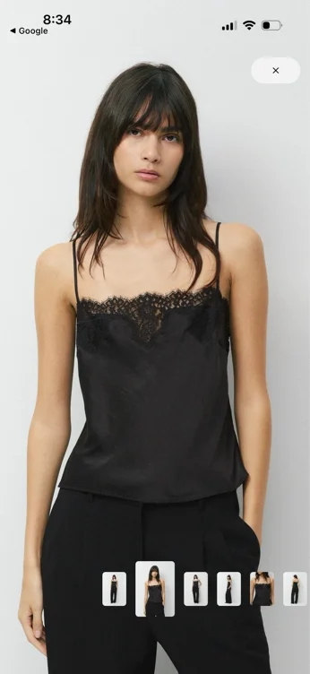 Grenache Satin Camisole