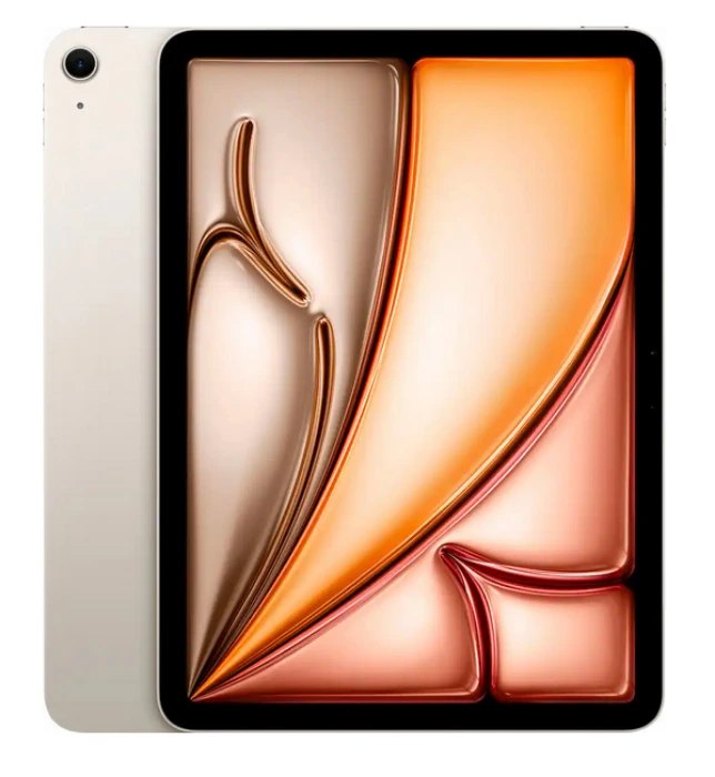 2025 Apple 11-inch iPad Air M3, Built for Apple Intelligence, Wi-Fi 128GB - Starlight