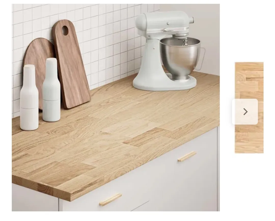 Oak worktops