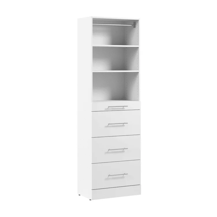 Closet System with Shaker Drawers 