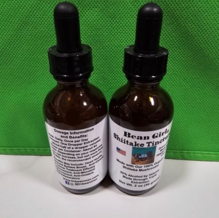 Organic Shiitake Mushroom Tincture - 2 Oz