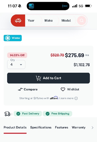 New winter tires  ❄️ 🛞 