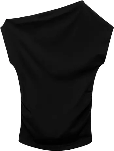 Asymmetric Neck Top