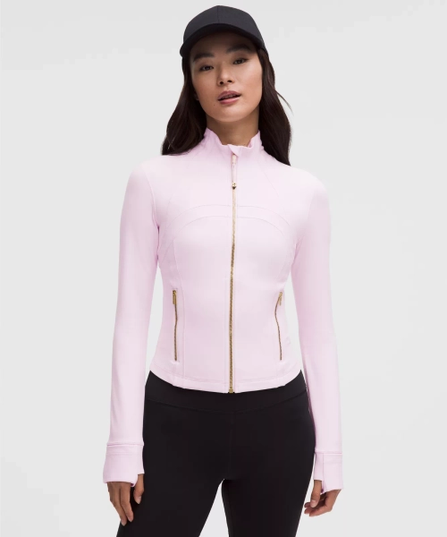 Define Cropped Jacket - Blissful Pink/Gold/Gold - 10