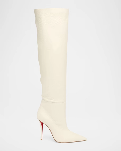 100mm Zependris Leather Boots