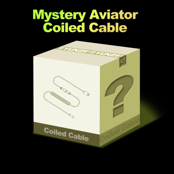 YUNZII Mystery Bundles -Handmade Aviator Coiled Cable