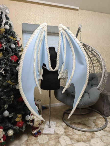 Ice Dragon Wings, Bat Wings, Cosplay Wings Costume, Vampire Wings, Demon Wings, Black Wings, Wings Cosplay, Halloween Costume, Angel Wings - Etsy France