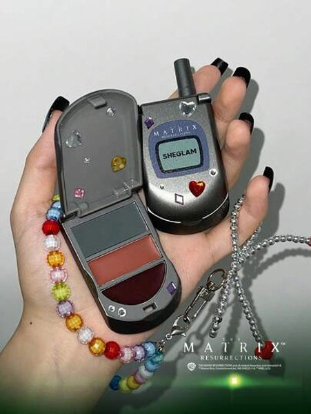 The Matrix Resurrections | SHEGLAM Going Digital Blush Bicolor Marca Beleza Maquiagem CosméTico Para Mulheres E Garotas Perfeito Para Inverno E Primavera Ideal Para Y2K Moda Elegante Adequado Para AniversáRio Natal Presente Festa De Pronto Melhor Cor