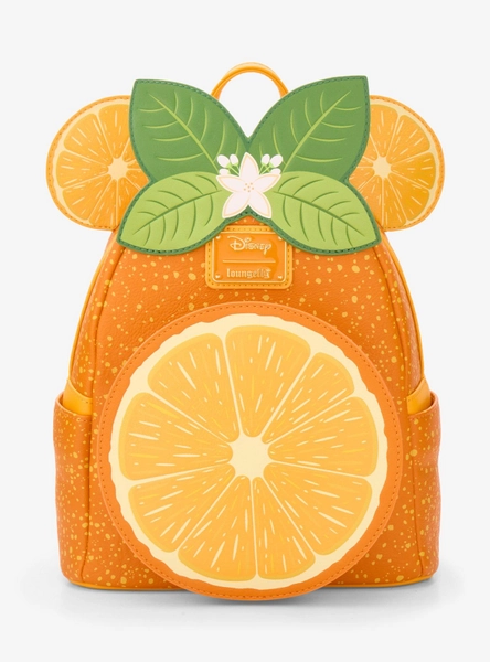 Loungefly Disney Minnie Mouse Orange Ears Orange Scented Mini Backpack - BoxLunch Exclusive