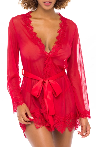 Provence Lace Trim Wrap