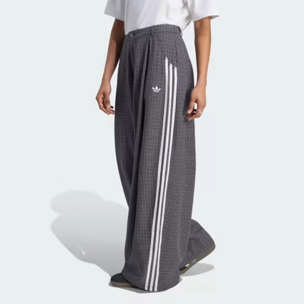 CHECKS TROUSER LOOSE Trousers