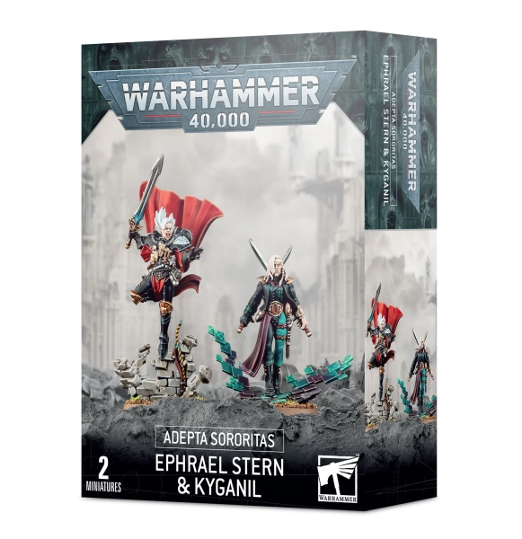 Adepta Sororitas: Daemonifuge – Ephrael Stern & Kyganil | Xepher Arcade Online Store