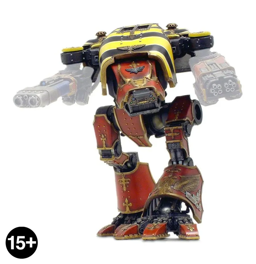 Warhound Titan + Weapons - Warhammer 40K