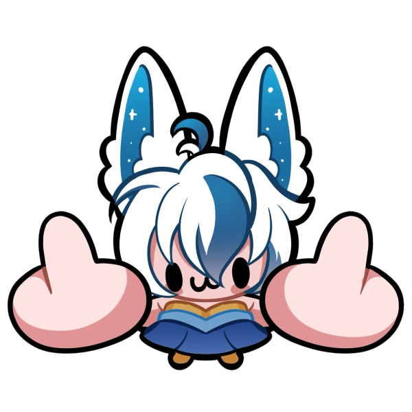 F*CK OFF YCH Sticker! by Doggie (@bulbacloud)