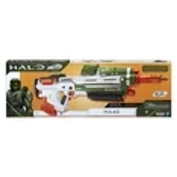 Nerf Halo MA40 Motorized Dart Blaster -- Includes Removable 10-Dart Clip, 10 Official Nerf Elite Darts