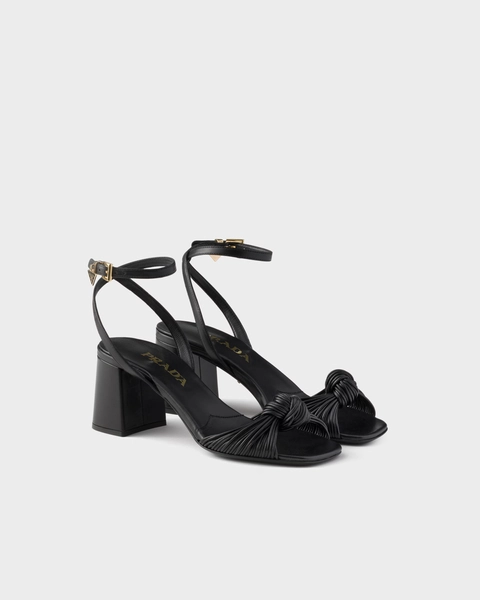 Leather sandals