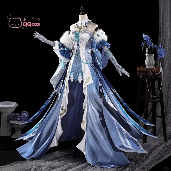 Costume de cosplay Genshin Impact The Tsaritsa Anastasya Feodorovna Snezhnaya, ensemble complet et chaussures accessoires - AliExpress 200000532