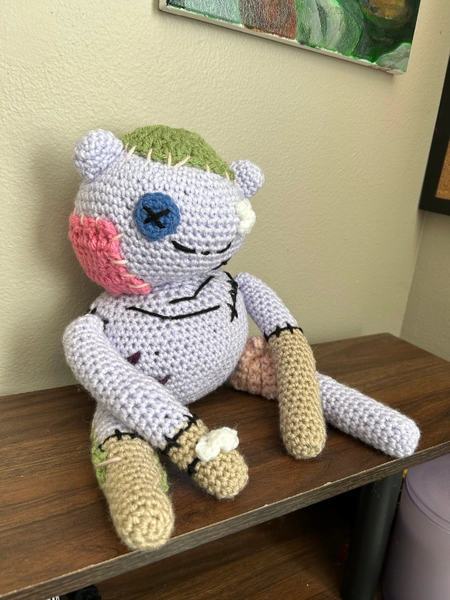 Crochet Hambo Inspired Plush from Adventure Time | Handmade Amigurumi